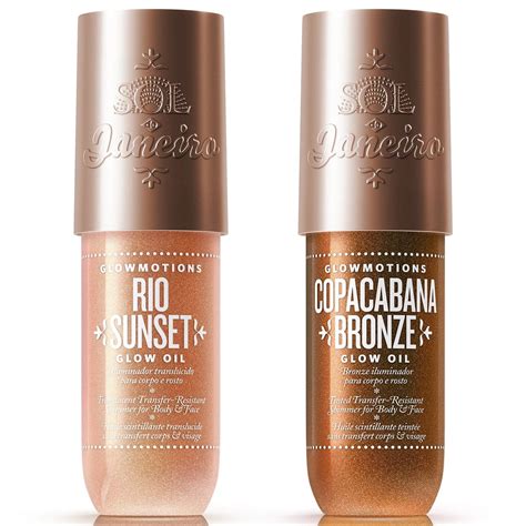 sol de janeiro glowmotions glow body oil copacabana bronzesoleil tan de chanel bronze universel